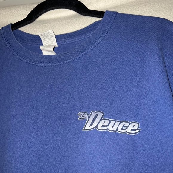 Ford 'The Deuce' Graphic T-Shirt Hot Rods Tee Car Design Gildan Blue Size Large - Picture 5 of 7